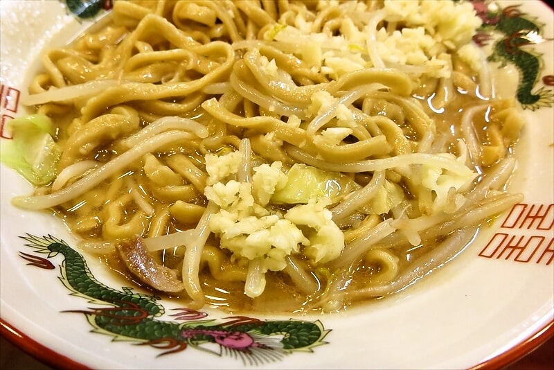 町田駅『極太麺 ぶっ豚（ぶっとん）町田店』大ラーメン12