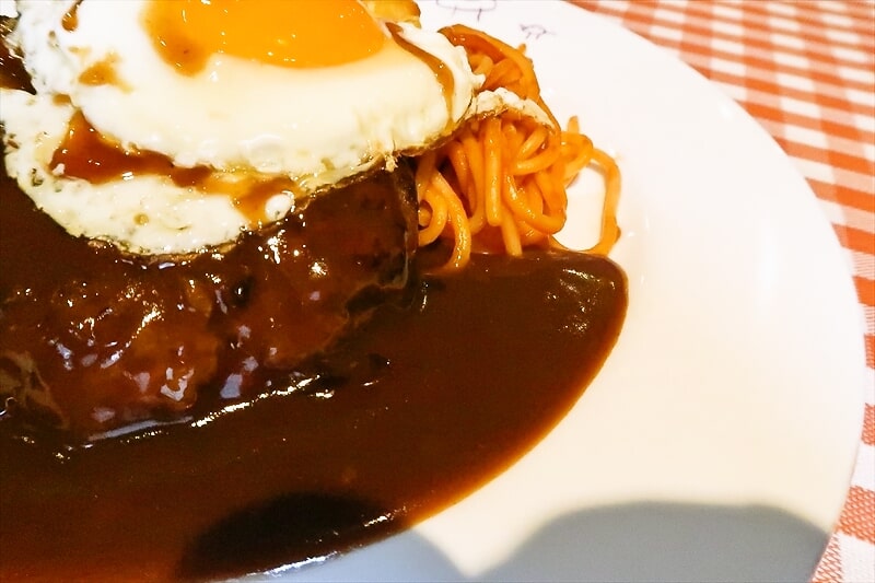 松本市『レストラン どんぐり』目玉焼きのせハンバーグランチ6
