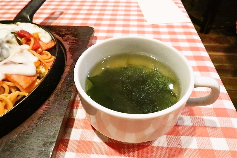 松本市『レストラン どんぐり』ロシアンスパゲッティ2