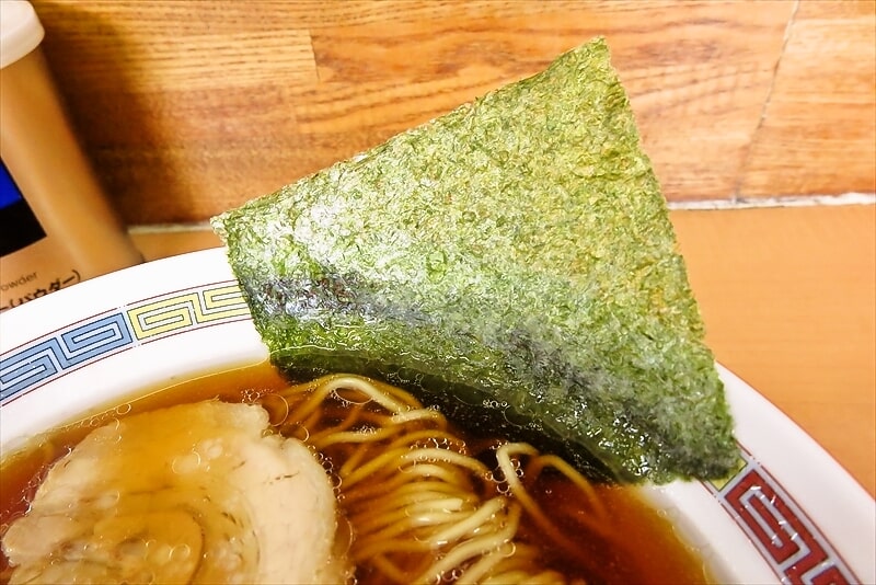 八王子市片倉駅『中華そば専門店 えびす丸』醤油ラーメン2
