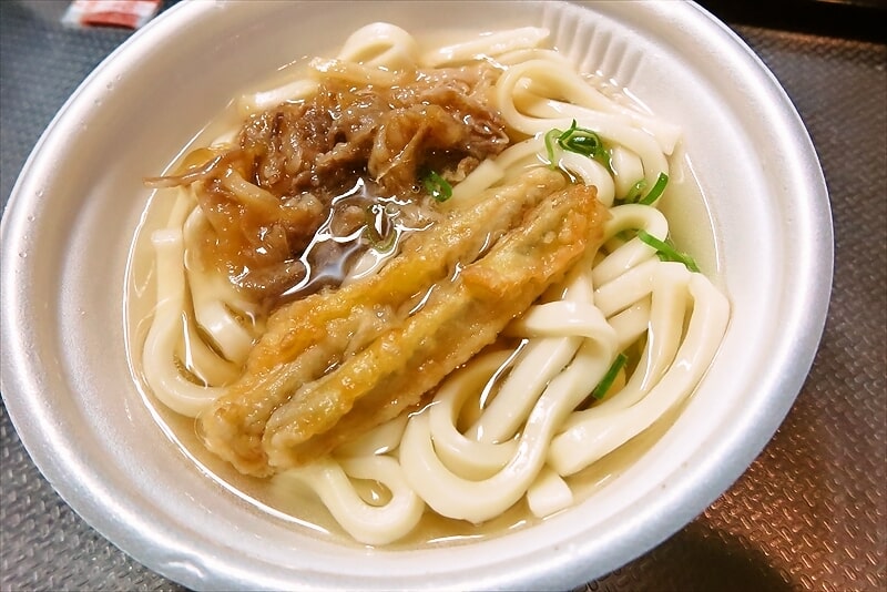『ファミリーマート』資さんうどん監修 肉ごぼ天うどん弁当12
