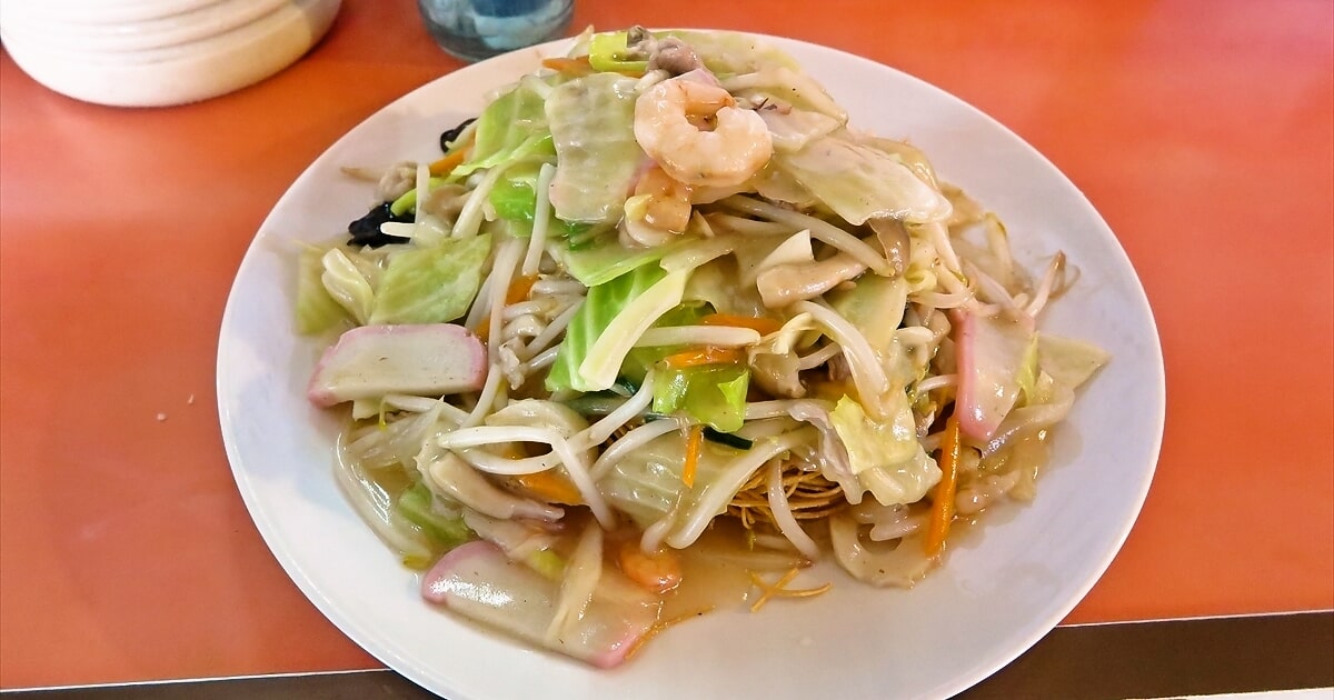 2025年町田市木曽『長崎ちゃんぽん グラバー亭』長崎皿うどんサムネイル