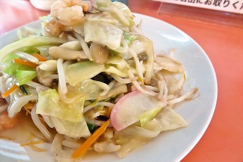 2025年町田市木曽『長崎ちゃんぽん グラバー亭』長崎皿うどん3