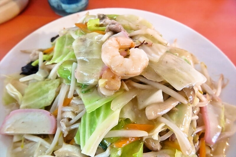 2025年町田市木曽『長崎ちゃんぽん グラバー亭』長崎皿うどん4
