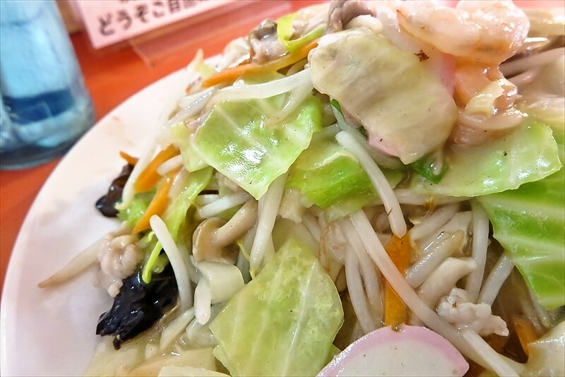 2025年町田市木曽『長崎ちゃんぽん グラバー亭』長崎皿うどん5