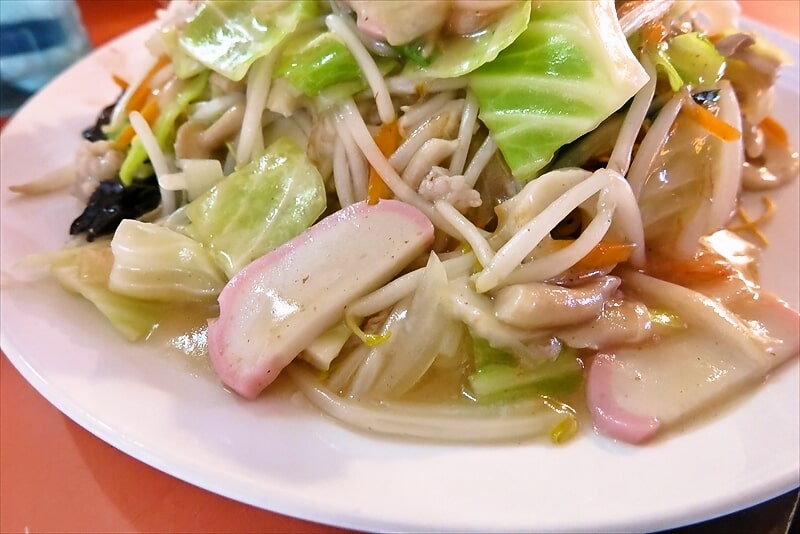 2025年町田市木曽『長崎ちゃんぽん グラバー亭』長崎皿うどん6