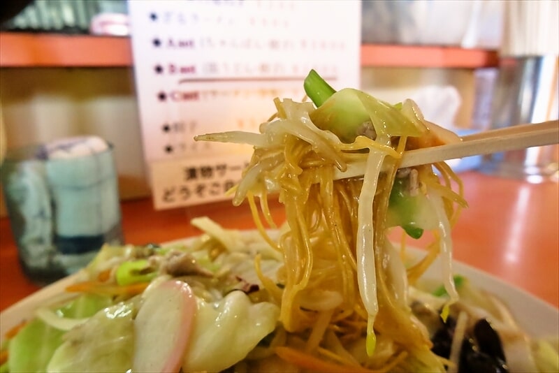 2025年町田市木曽『長崎ちゃんぽん グラバー亭』長崎皿うどん7