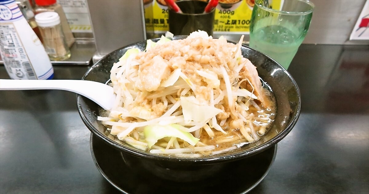 町田駅『ら～めん ぎょうてん屋 町田店』ぎ郎ラーメン300gサムネイル
