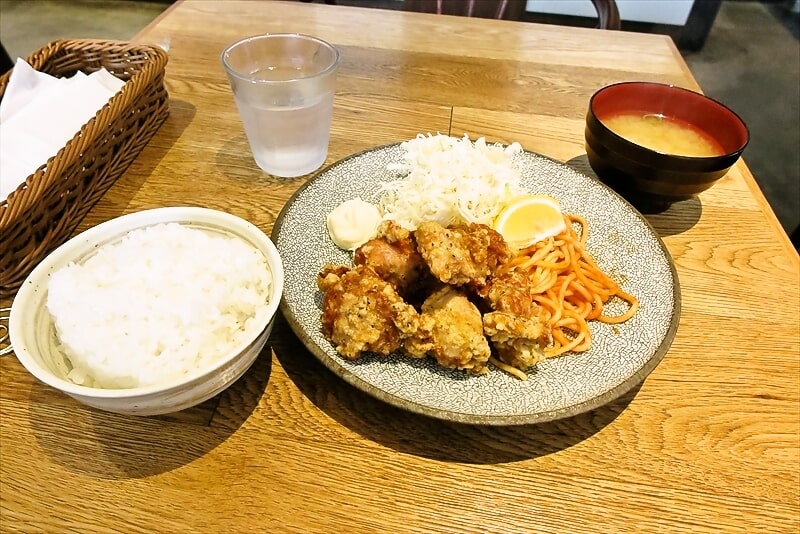 2025年『君のハンバーグを食べたい相模原店』鶏の唐揚げ定食1
