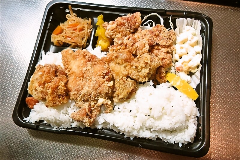 2025年相模原市淵野辺『こがねちゃん弁当』唐揚げ弁当 得盛り（特盛り）3