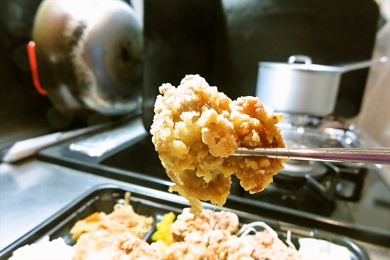 2025年相模原市淵野辺『こがねちゃん弁当』唐揚げ弁当 得盛り（特盛り）10