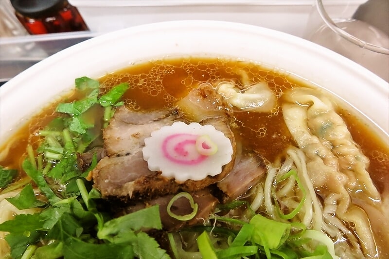 湯河原『国味（こくみ）ラーメン』ワンタンメン大盛り2