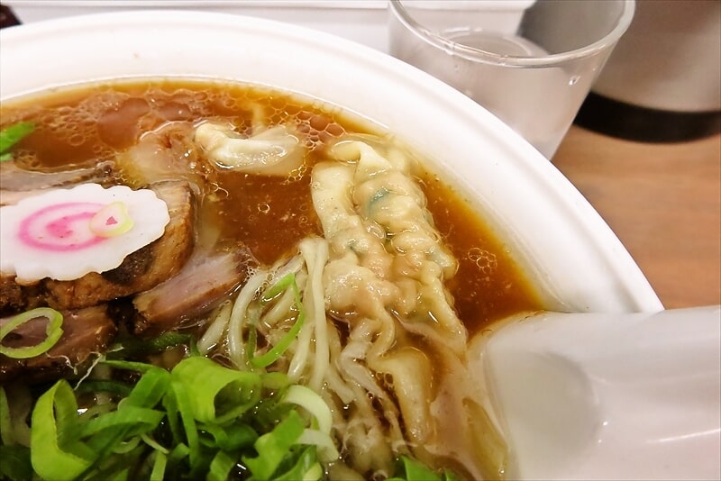 湯河原『国味（こくみ）ラーメン』ワンタンメン大盛り3