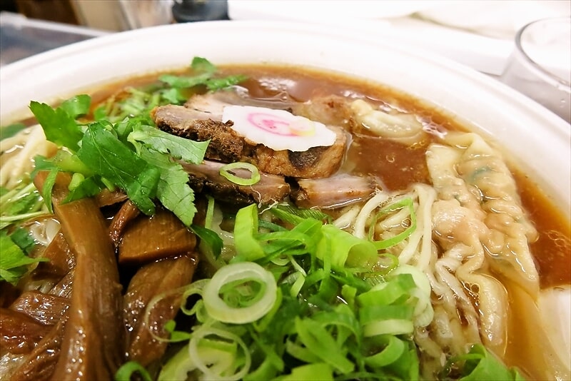 湯河原『国味（こくみ）ラーメン』ワンタンメン大盛り4