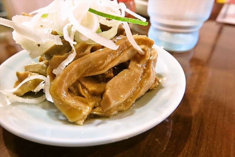 町田市『もつ煮の店マボロシ』ガツ酢2