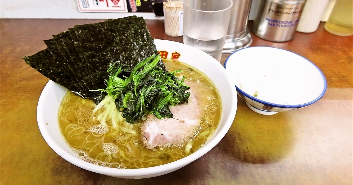 家系ラーメン『町田家 小田急相模原店』梅豚骨ラーメンサムネイル