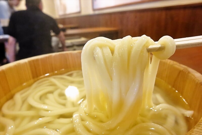 『丸亀製麺』毎月1日釜揚げうどんの日半額の得盛うどん7