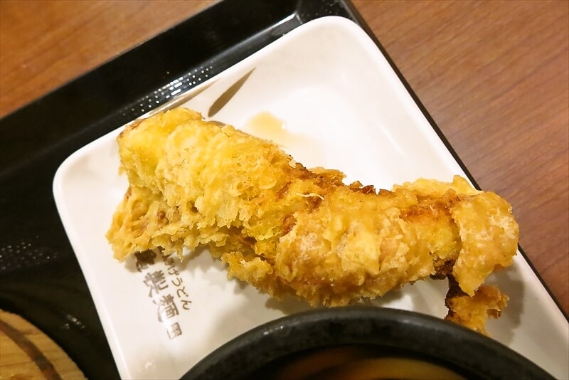 『丸亀製麺』毎月1日釜揚げうどんの日半額の得盛うどん9