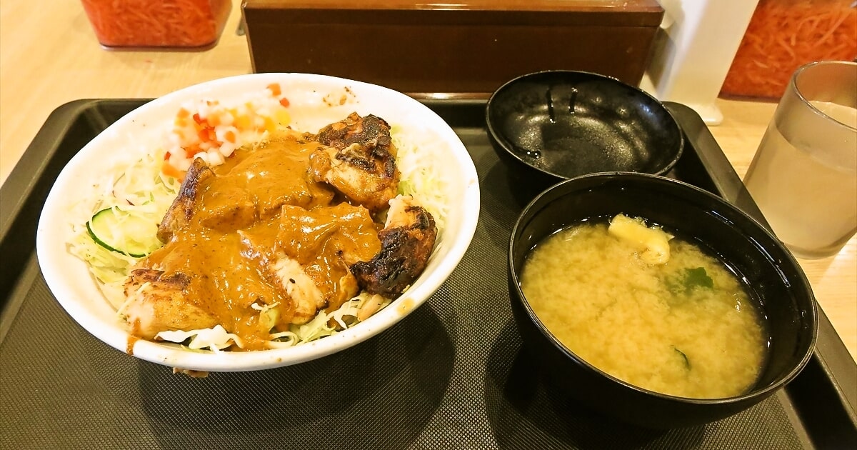 2025年相模原市『松屋 淵野辺北口店』チキンケバブ丼サムネイル