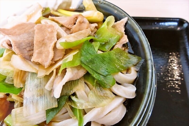 『肉汁うどんの南哲 相模原城山店（2号店）』ひや肉うどん並盛3