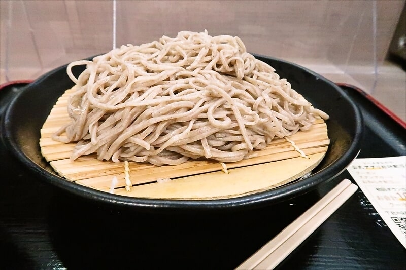長野県『小木曽製粉所 松本駅前店』大ざるそば4