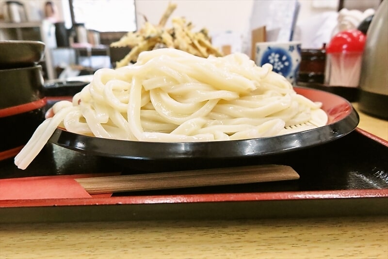 相模原市川尻『うどん さと山』ざるうどん大盛り＆ごぼうのかき揚げ5