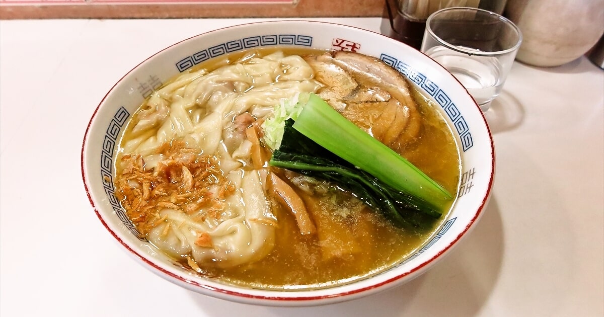 2025年相模原市『支那そばや相模原店』塩味ワンタンメンサムネイル