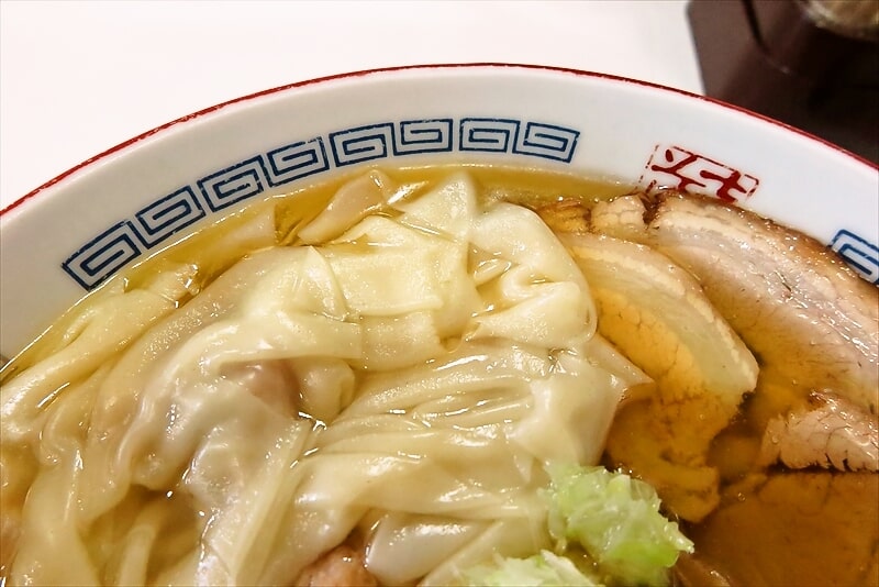 2025年相模原市『支那そばや相模原店』塩味ワンタンメン5