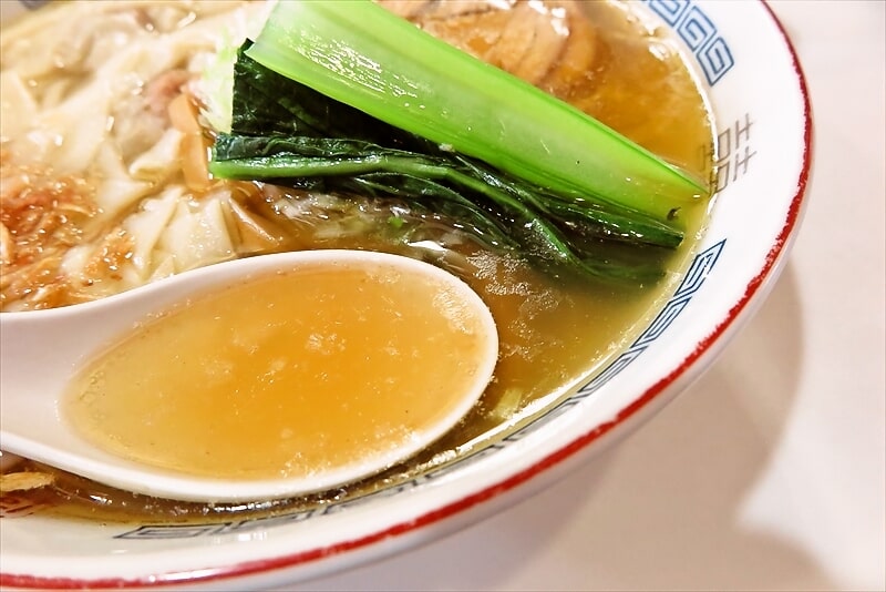 2025年相模原市『支那そばや相模原店』塩味ワンタンメン8