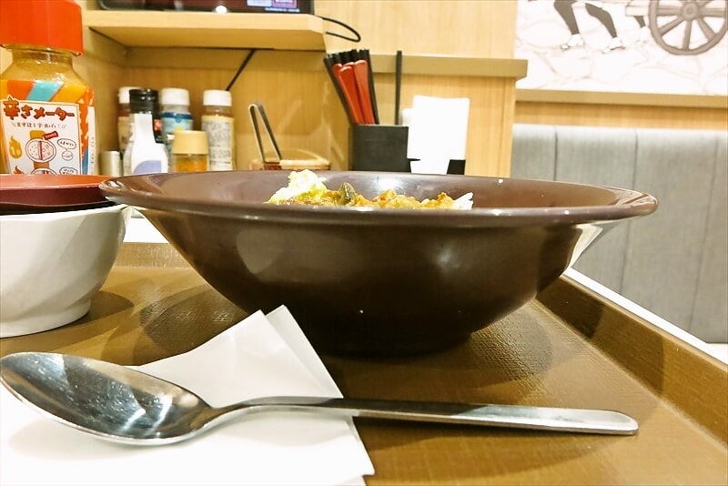 2025年5月『すき家』スパイシーキーマカレー丼4