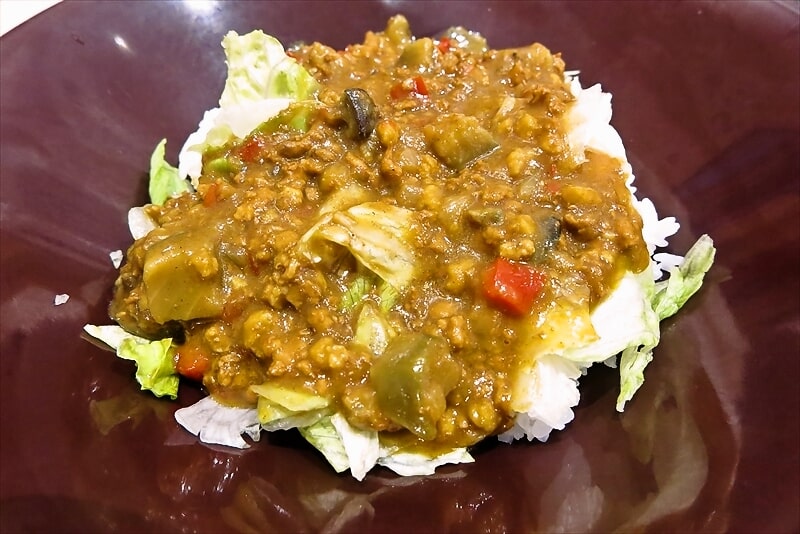 2025年5月『すき家』スパイシーキーマカレー丼5