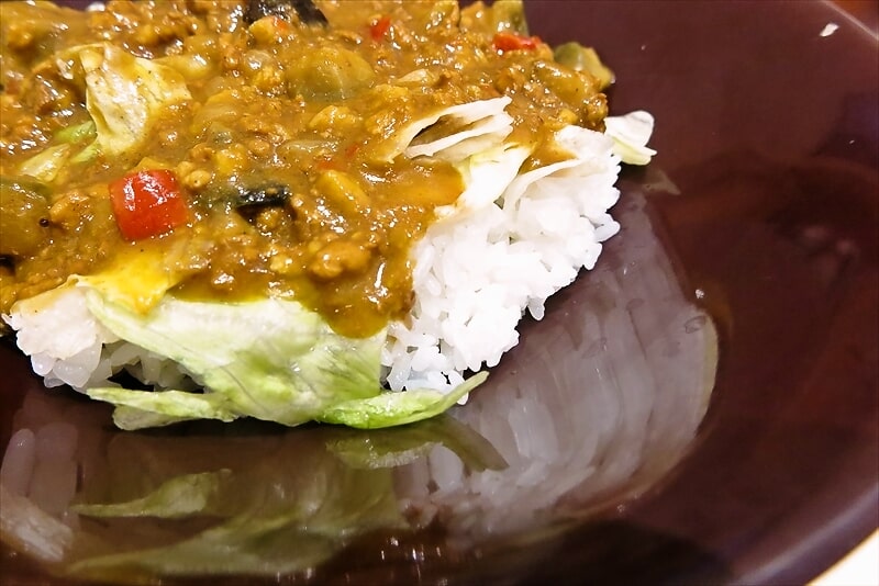 2025年5月『すき家』スパイシーキーマカレー丼6