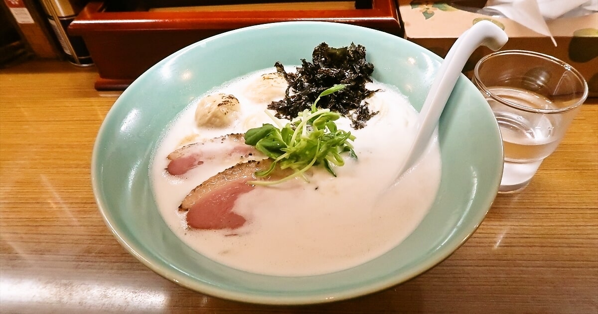 長野県松本市『麺州竹中』鶏白湯塩ラーメンサムネイル