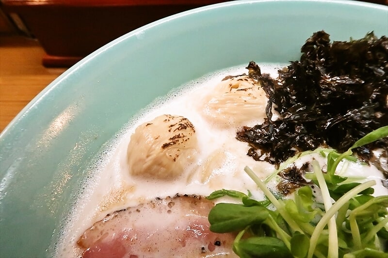 長野県松本市『麺州竹中』鶏白湯塩ラーメン5