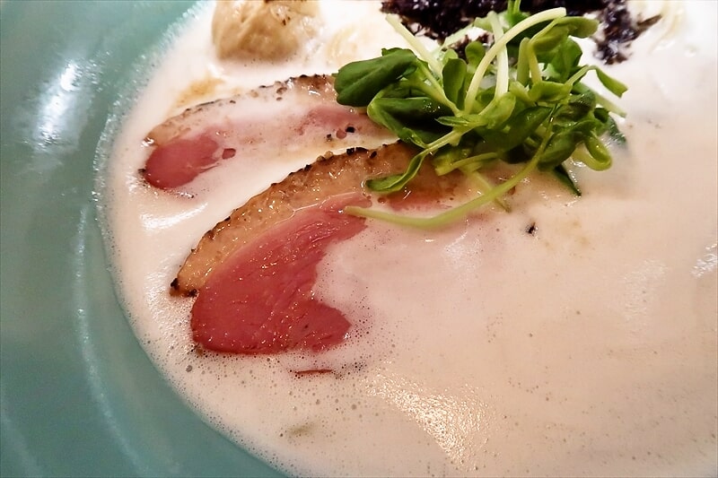 長野県松本市『麺州竹中』鶏白湯塩ラーメン7