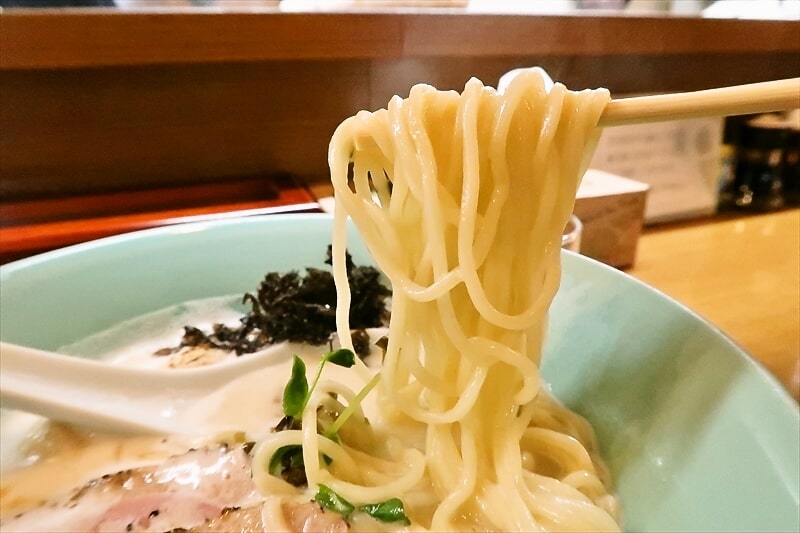 長野県松本市『麺州竹中』鶏白湯塩ラーメン9