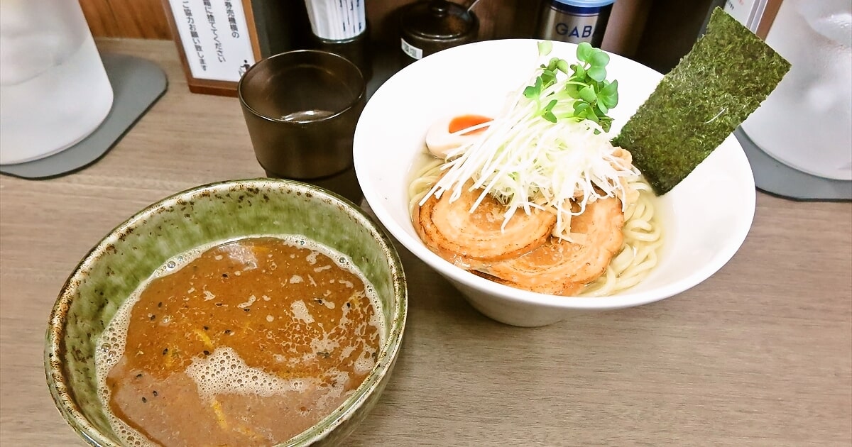 相模原市二本松『麺屋 時次（ときじ）』つけそば（醤油つけ麺）サムネイル