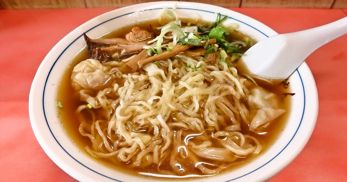 2025年 静岡県熱海市『ラーメン 中華 王ちゃん』ワンタンメンサムネイル