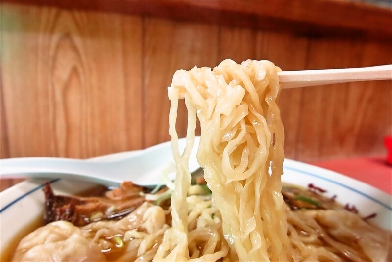 2025年 静岡県熱海市『ラーメン 中華 王ちゃん』ワンタンメン8