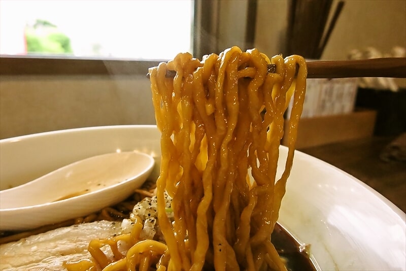 2025年相模原市城山『中華そば安至（やすし）』漆黒ラーメン10