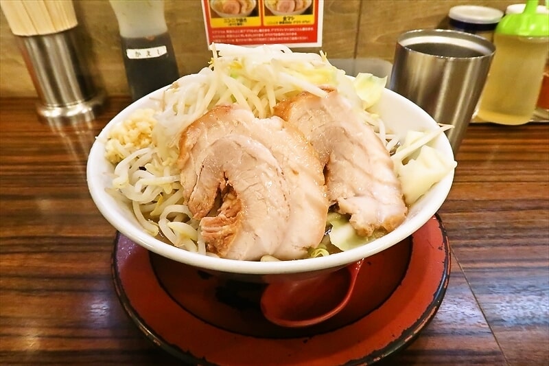 西川口駅『ラーメン百人力 西川口店』小ラーメン1