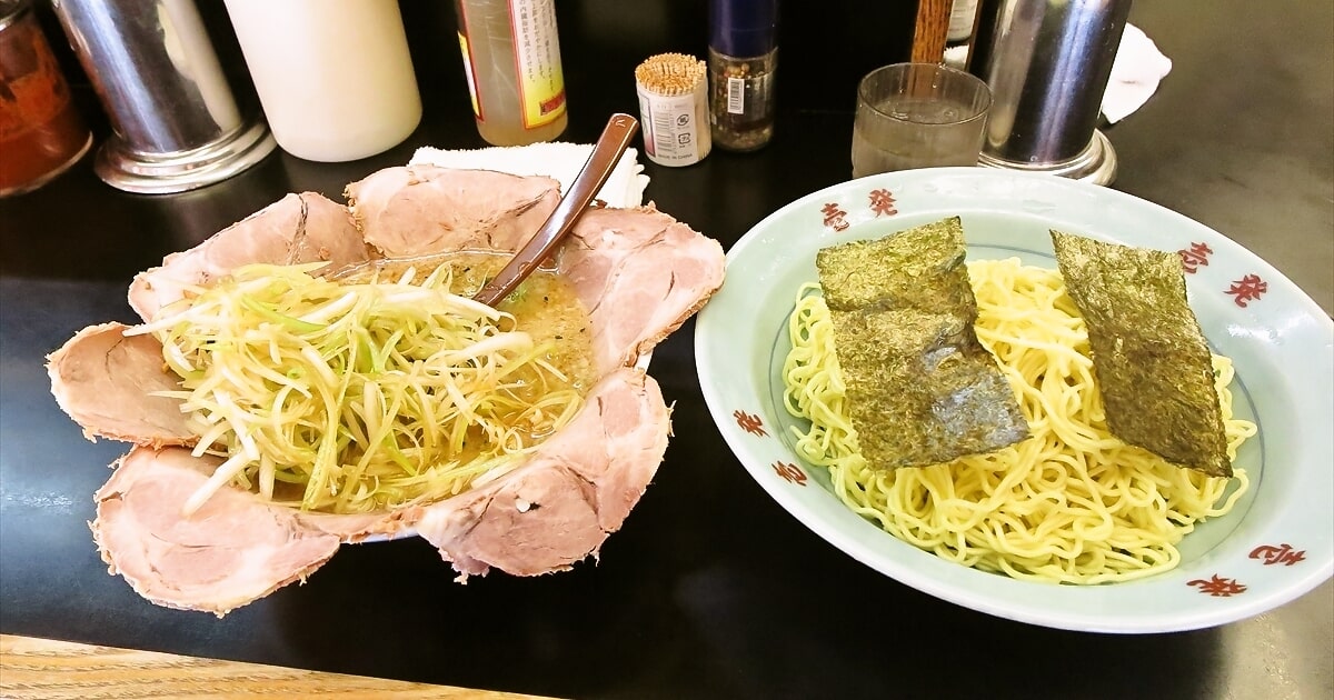 2025年『壱発ラーメン相模原店』ネギチャーシューつけ麺大盛りサムネイル