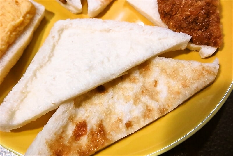 『ローソンストア100』盛りすぎチャレンジ！ロースとんかつ＆玉子焼きサンド12