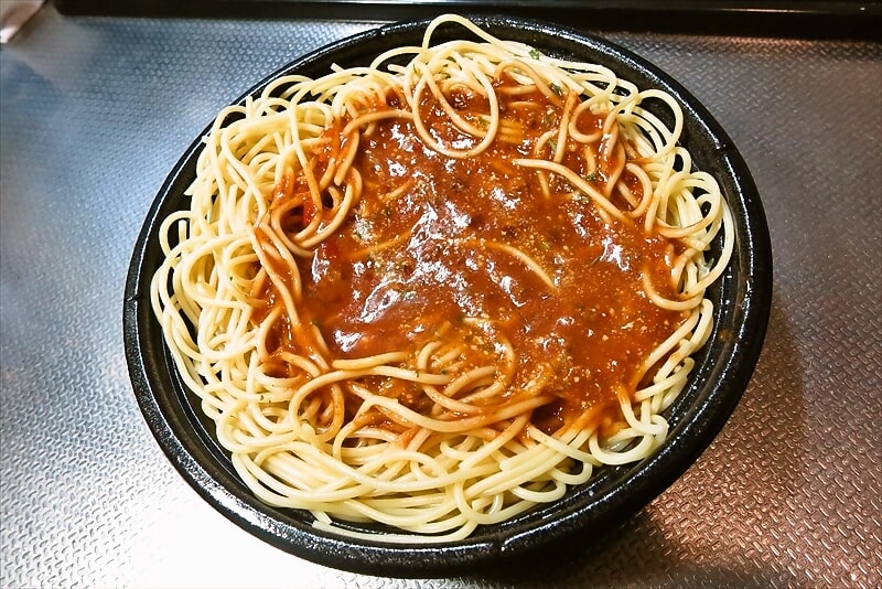 盛りすぎチャレンジ！『ローソン』盛りすぎ！ミートソース9
