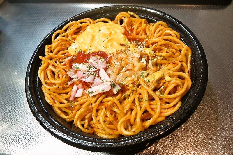 『ローソン』盛りすぎ！ナポリタン7