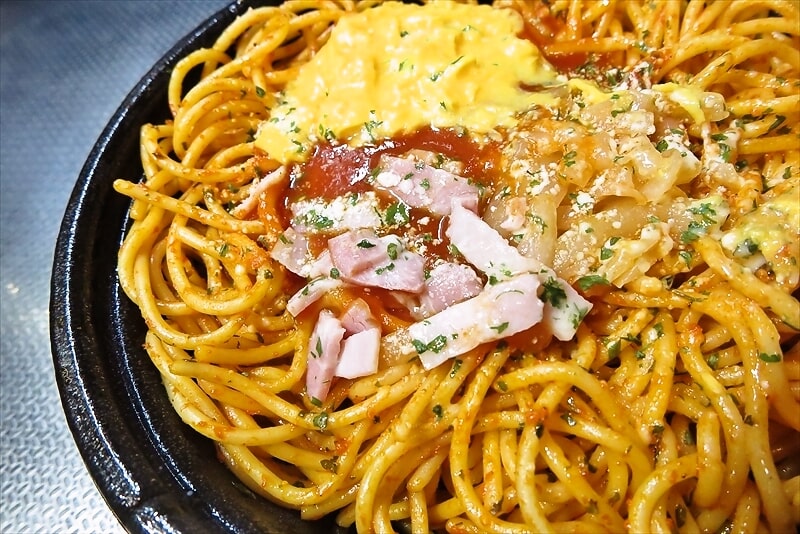 『ローソン』盛りすぎ！ナポリタン9