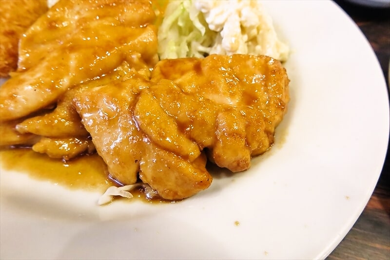 町田市町田駅『グリルママ』若鶏生姜焼きランチ10