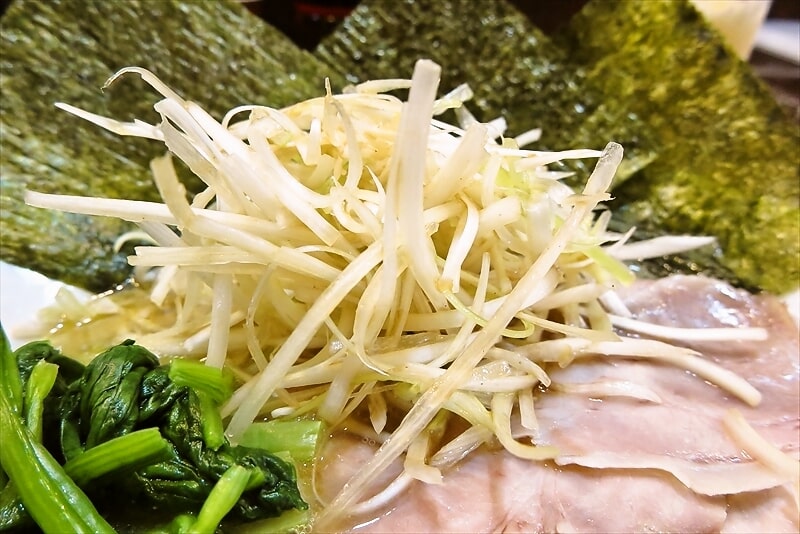 相模原市『家系ラーメン 六郷家』ネギラーメン並盛6