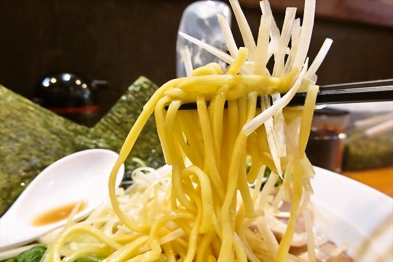 相模原市『家系ラーメン 六郷家』ネギラーメン並盛12