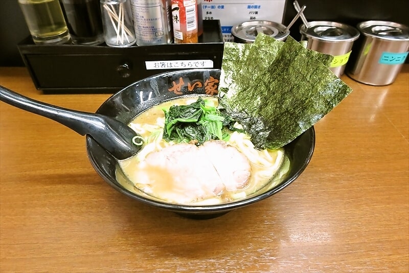 2025年町田駅『ラーメン せい家 町田店』ラーメン並1